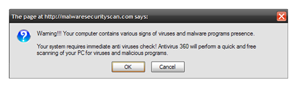 Popup Scam